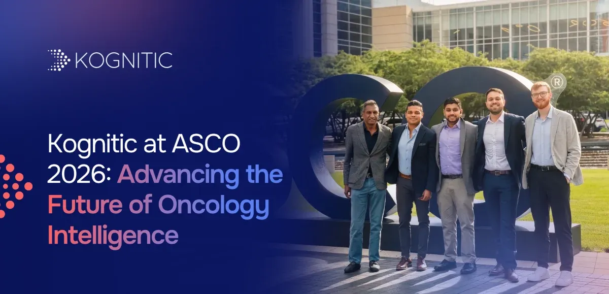 Kognitic at ASCO 2026: Advancing the Future of Oncology Intelligence